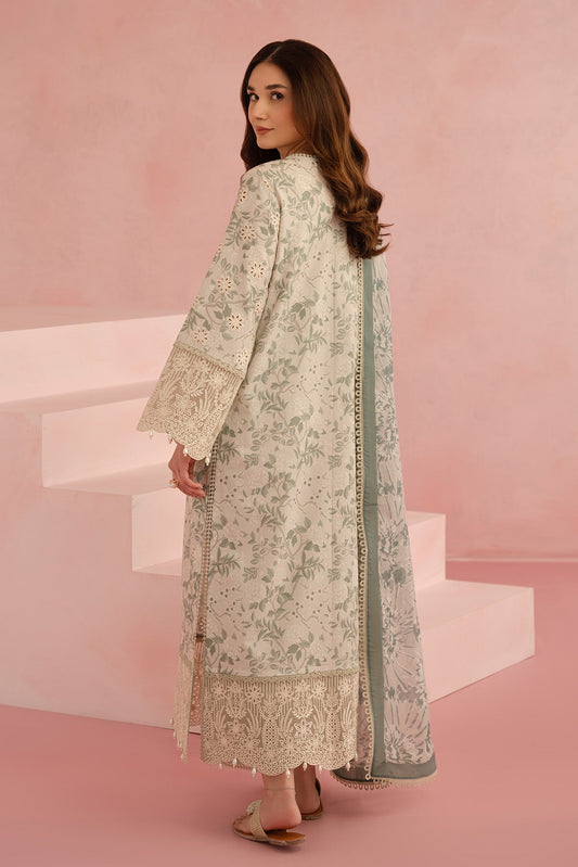 FLORAL CHARM BY AFROZEH UN-STITCHED LAWN-KYLON