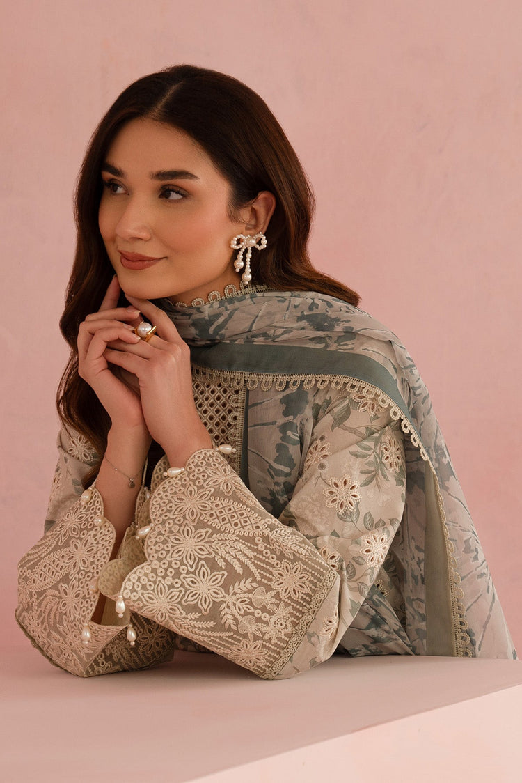 FLORAL CHARM BY AFROZEH UN-STITCHED LAWN-KYLON