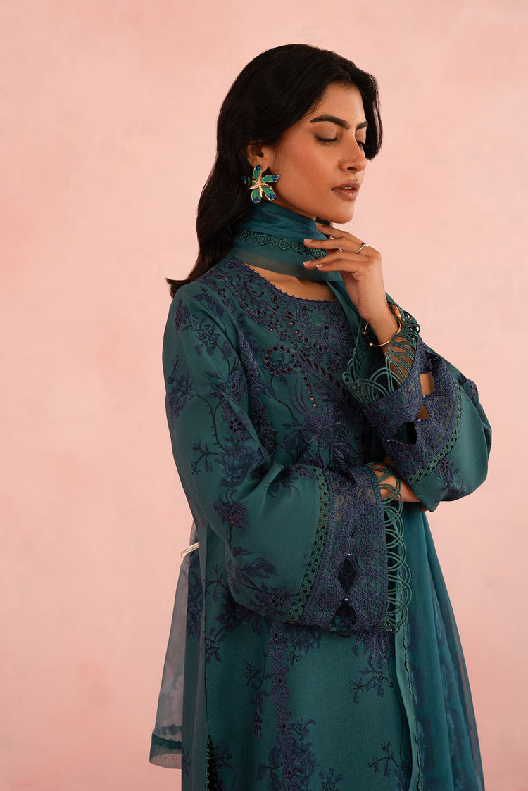 FLORAL CHARM BY AFROZEH UN-STITCHED LAWN-ACACIA