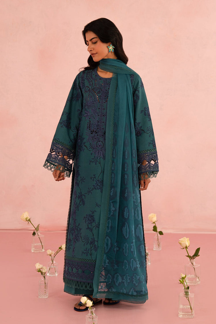 FLORAL CHARM BY AFROZEH UN-STITCHED LAWN-ACACIA