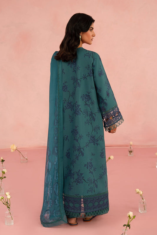 FLORAL CHARM BY AFROZEH UN-STITCHED LAWN-ACACIA