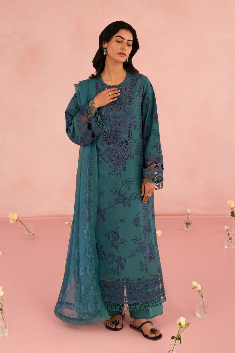 FLORAL CHARM BY AFROZEH UN-STITCHED LAWN-ACACIA