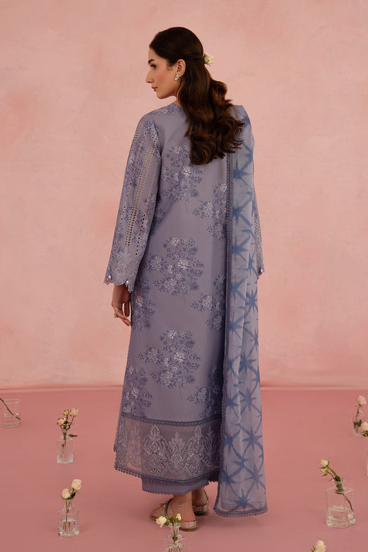 FLORAL CHARM BY AFROZEH UN-STITCHED LAWN-COLUMBINE