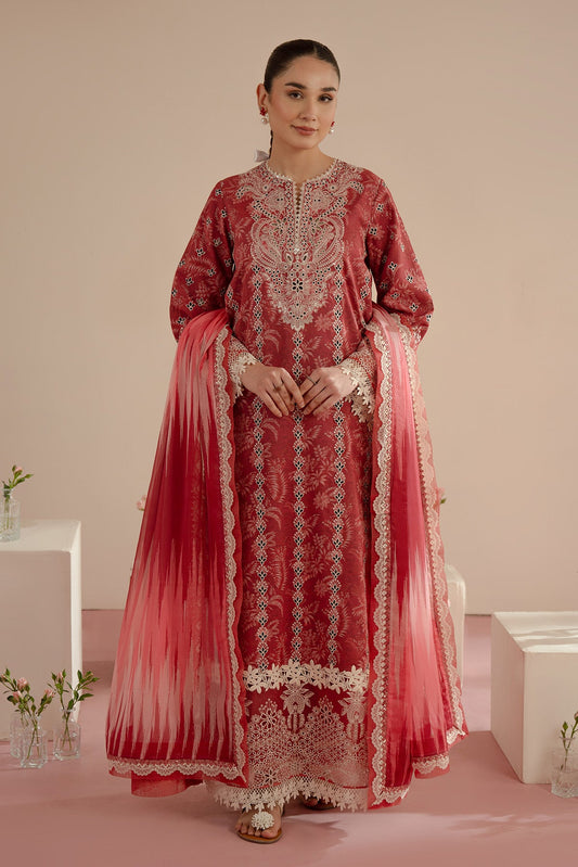 FLORAL CHARM BY AFROZEH UN-STITCHED LAWN-DAINA