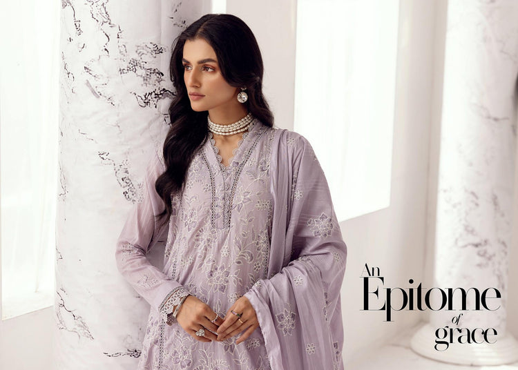 ARZOO BY KHOOBSURAT SLUB LAWN | D-04