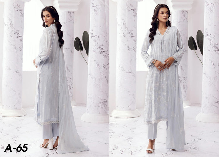 ARZOO BY KHOOBSURAT SLUB LAWN | D-07