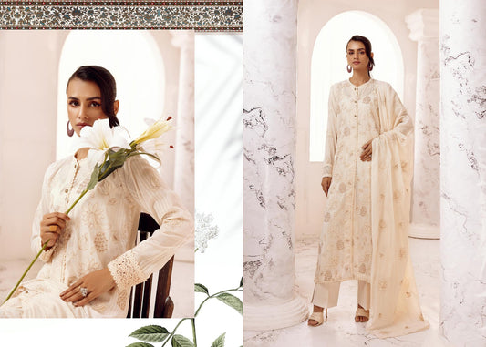 ARZOO BY KHOOBSURAT SLUB LAWN | D-06