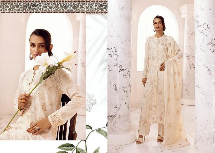 ARZOO BY KHOOBSURAT SLUB LAWN | D-06