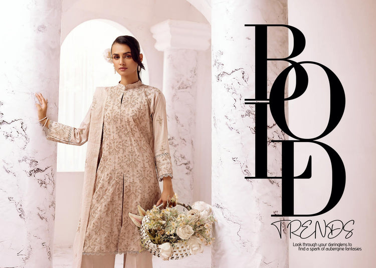 ARZOO BY KHOOBSURAT SLUB LAWN | D-08