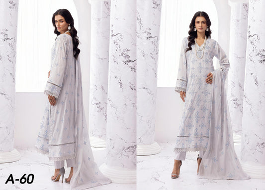 ARZOO BY KHOOBSURAT SLUB LAWN | D-03