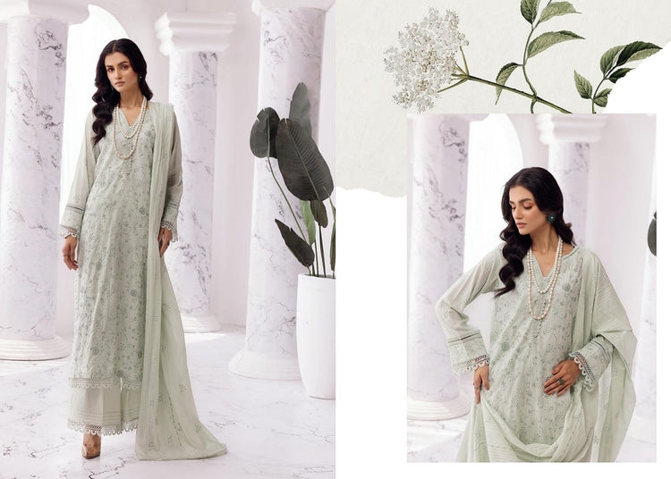 ARZOO BY KHOOBSURAT SLUB LAWN | D-01