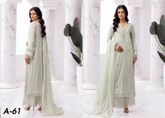 ARZOO BY KHOOBSURAT SLUB LAWN | D-01