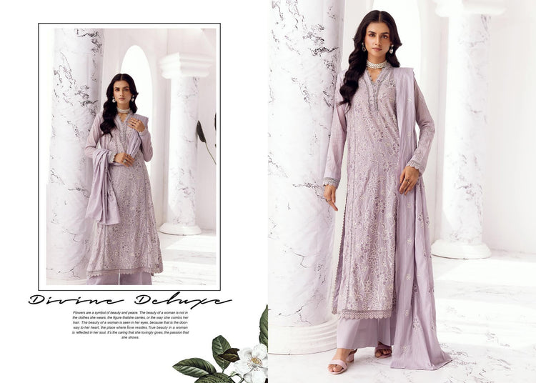 ARZOO BY KHOOBSURAT SLUB LAWN | D-04