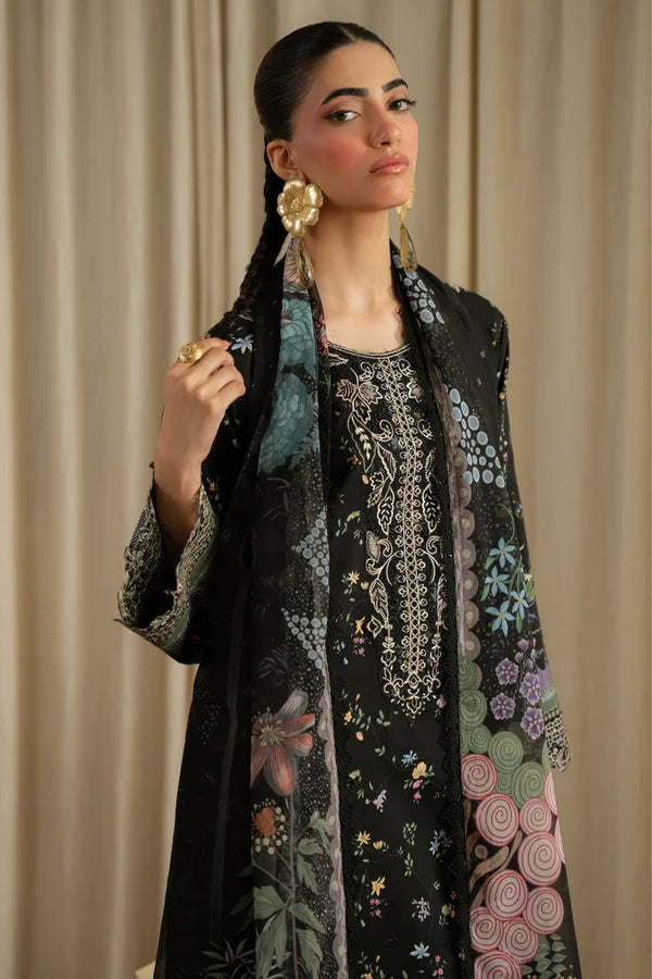 Aabyaan Print Luxe Linen NOELLE (AK-02)