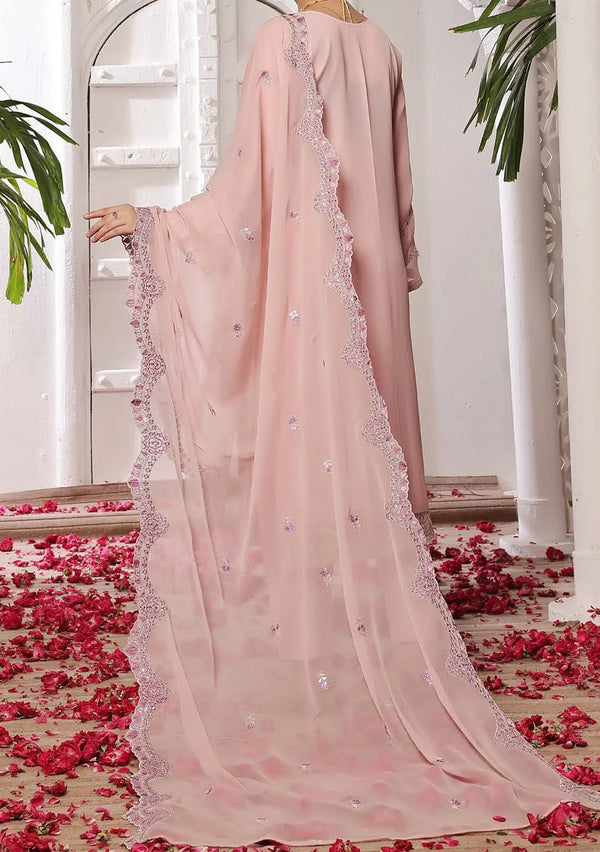 NAZIN LUXURY CHIFFON SEMI-STITCHED 3PC | D-01