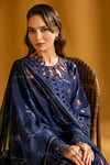 MAAHI PRINTED WITH EMBROIDERED LAWN BY ALIZEH|Iris