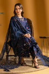 MAAHI PRINTED WITH EMBROIDERED LAWN BY ALIZEH|Iris