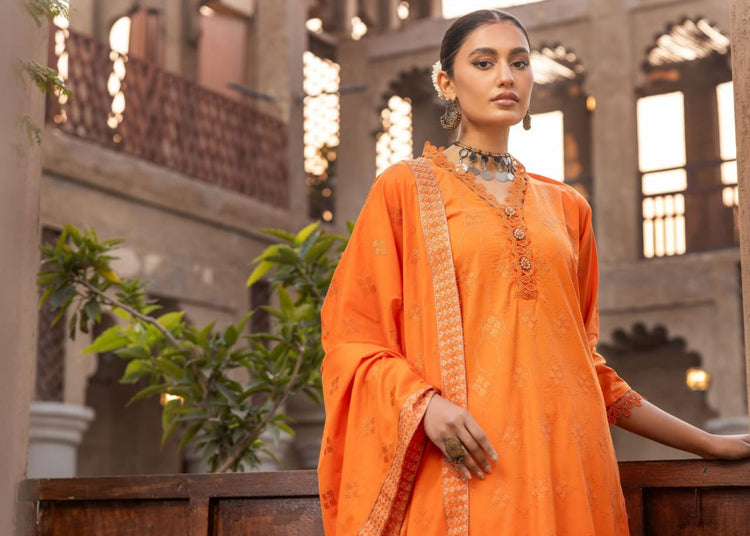 NOOR E CHASHAM BY KHOOBSURAT UN-STICHED 3-PC|L-02