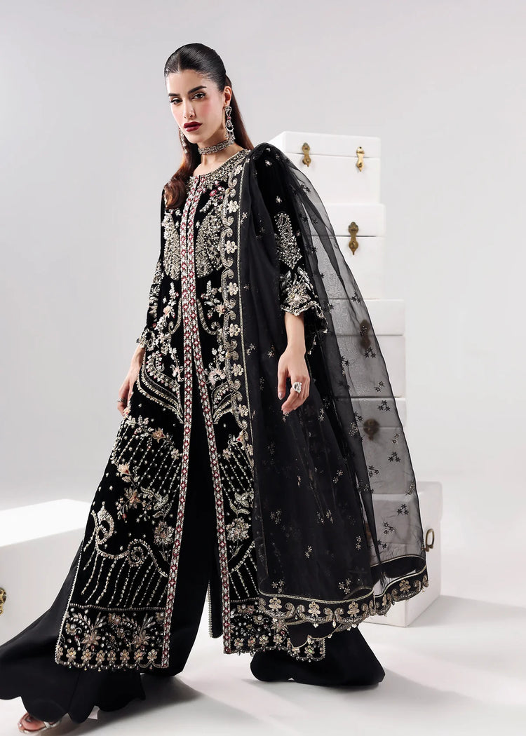 SARDINIA LAMORE UN-STITCHED 3PC | Black Swan