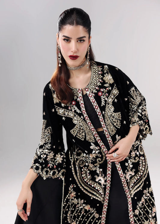 SARDINIA LAMORE UN-STITCHED 3PC | Black Swan