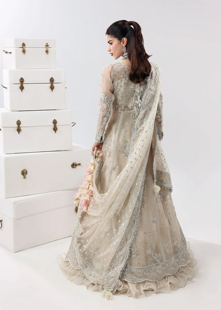 SARDINIA LAMORE UN-STITCHED 3PC | Pearl Mist