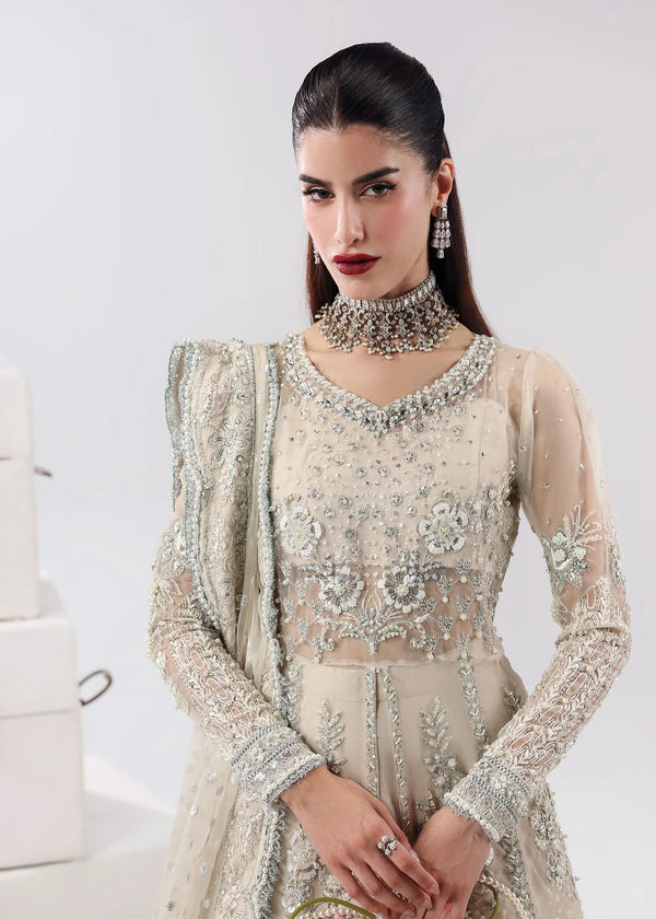 SARDINIA LAMORE UN-STITCHED 3PC | Pearl Mist