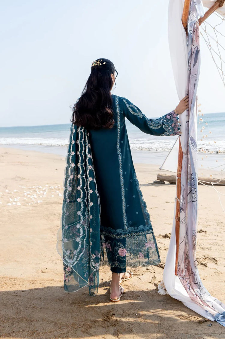 SAAGAR BY AABYAAN LUXURY FESTIVE LAWN | ISHANA