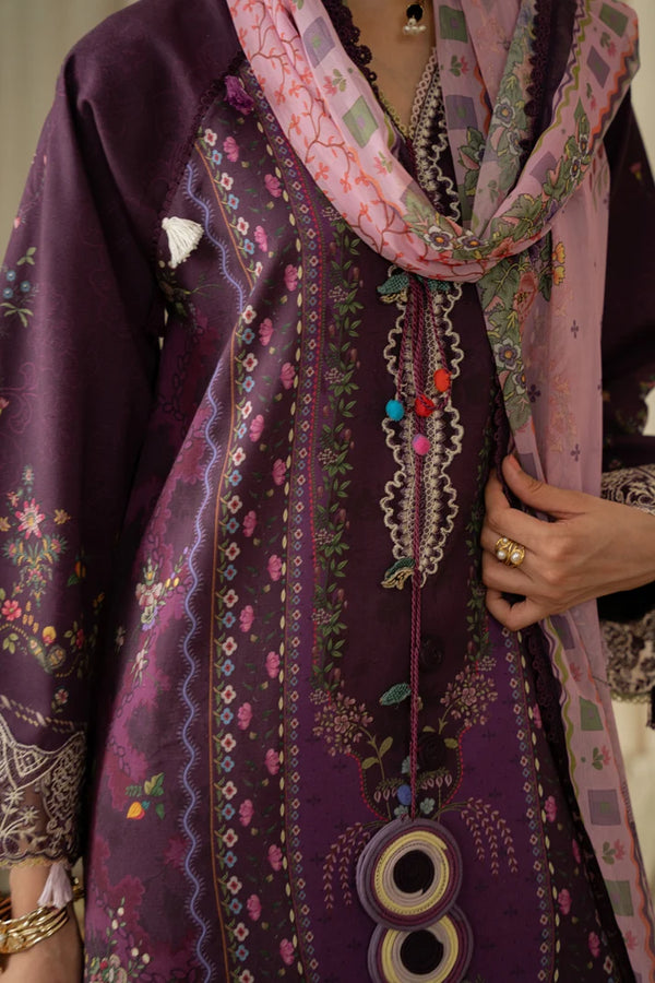 Aabyaan Print Luxe Linen AMELINE (AK-05)