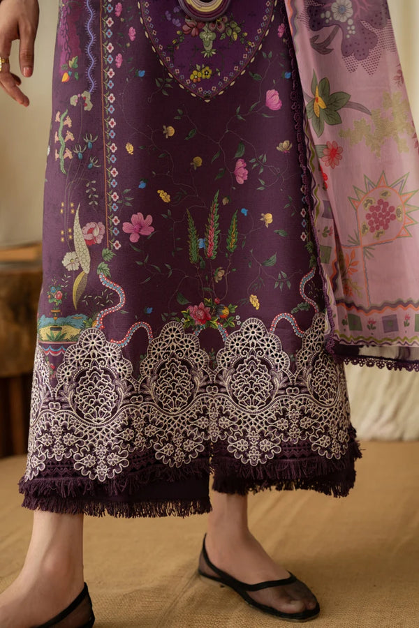 Aabyaan Print Luxe Linen AMELINE (AK-05)