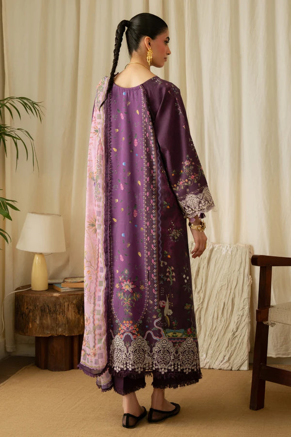 Aabyaan Print Luxe Linen AMELINE (AK-05)