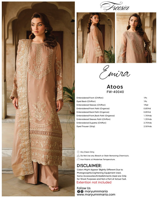 EMIRA BY FREESIA | MARYUM AND MARIA | Atoos