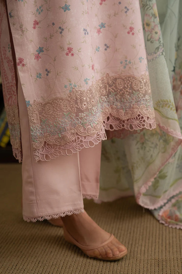 Aabyaan Print Luxe Linen ELODIE (AK-07)