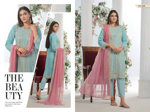 HAREEM BY BIN HAMEED | LUXURY CHIFFON | D-10