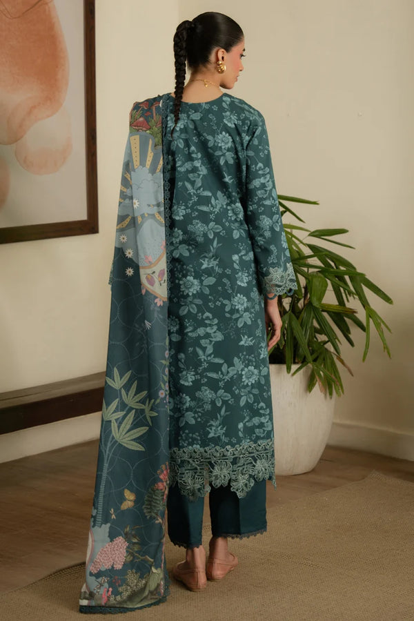 Aabyaan Print Luxe Linen AVELINE (AK-08)