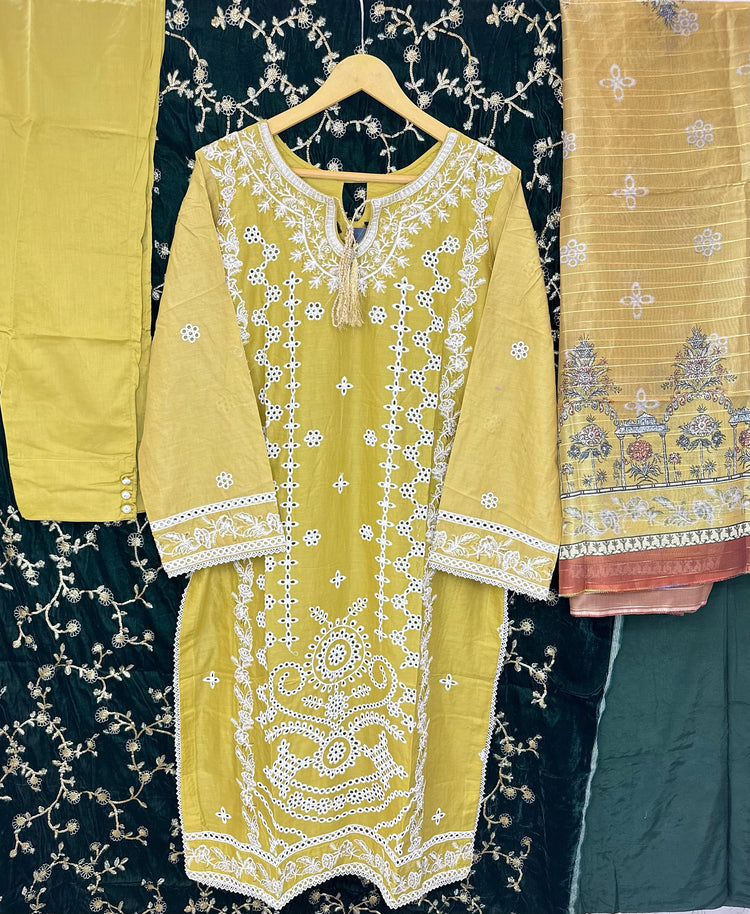 BAHAR PREMIUM CHIKANKARI- 01