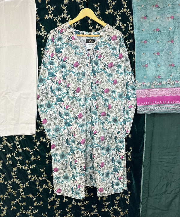 BIN SAEED PRINTED LAWN- 10