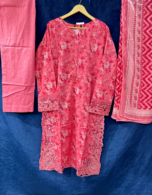 SADABAHAR LAWN PREMIUM CUTWORK- 08