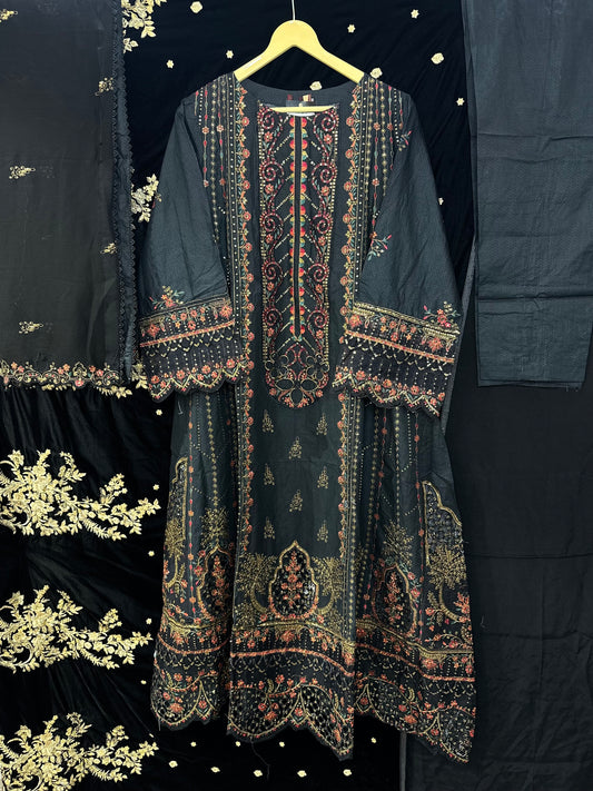 BIN SAEED LUXURY FROCKS- 01