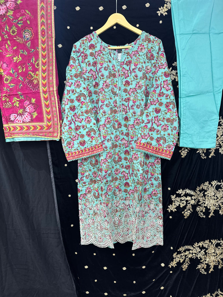 BIN SAEED PRINTED CHIKANKARI- 05