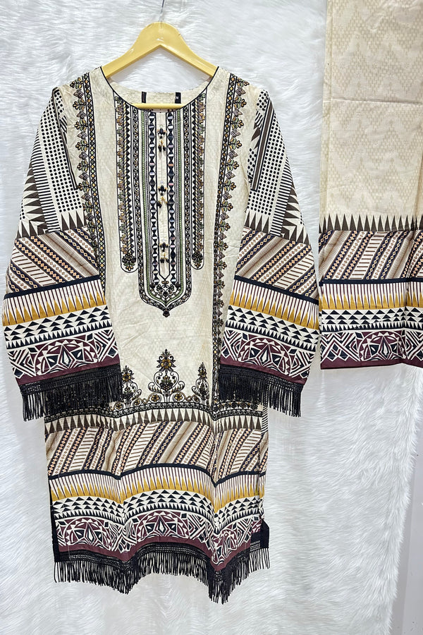 HAANI RAMADAN CORD SETS- 01