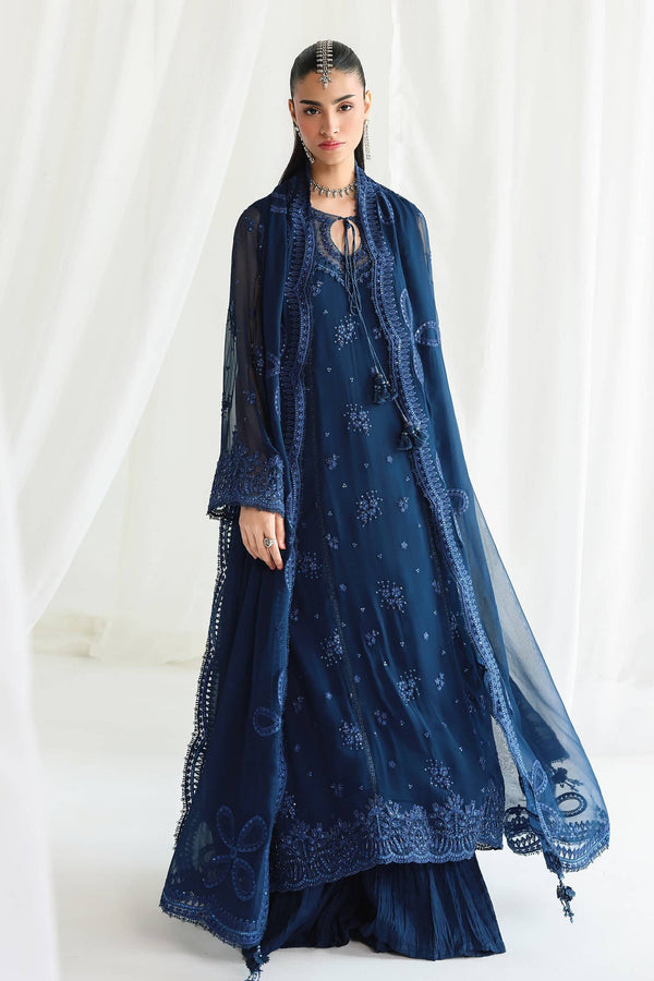 QALAMKAR LUXURY CHIFFON | SHIREEN