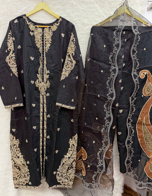 ZOYA AHMAD RAW SILK- 04