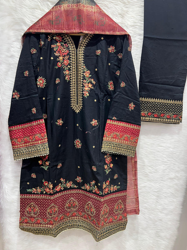 BIN SAEED EMB TROUSER- 03
