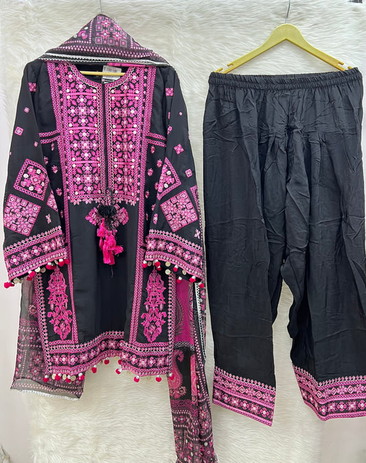 ROOHI KARMA- Multi Black