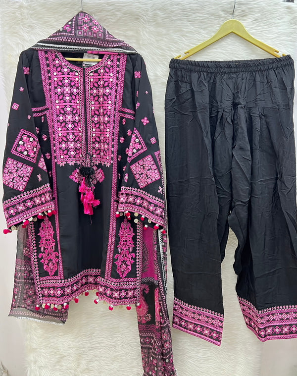 ROOHI KARMA- Multi Black