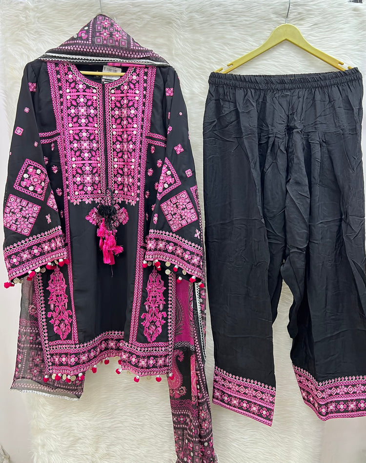 ROOHI KARMA- Multi Black