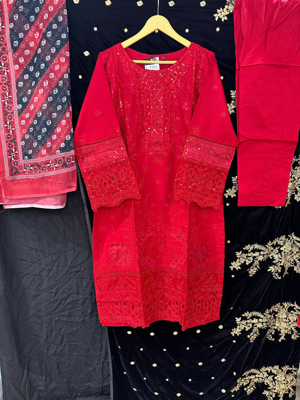 BIN SAEED STITCHED LAWN 2025 -02