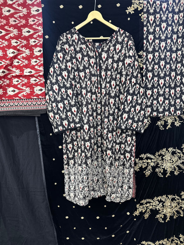 BIN SAEED PRINTED CHIKANKARI- 04