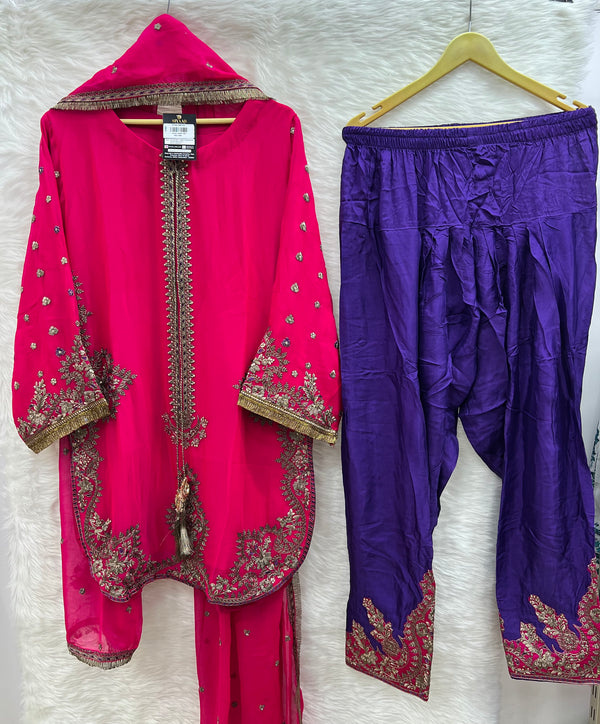 ROOHI KARMA- RaspBerry Pink