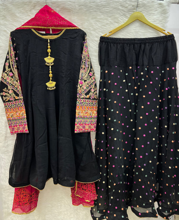 ROOHI KARMA- Crimson Black